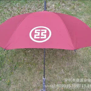 厂家定制 聚酯纤维高尔夫雨伞 直柄广告高尔夫自动开礼品雨伞