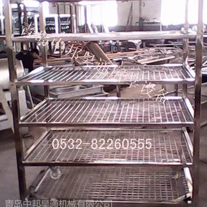 供应屠宰厂(场)设备-屠宰辅助设备-屠宰机械-不锈钢凉肉架车