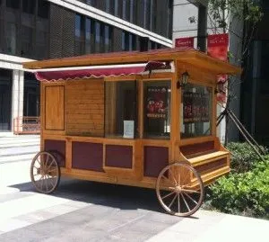 供应青岛售货亭早餐车,报亭,欧式电话亭