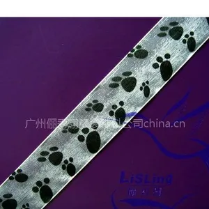 供应热***涤纶印刷带 图案清晰起订量低 可按图样打版