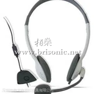 供应工厂直销热卖2014新款 XBOX360 头戴式游戏耳机 价格便宜时尚轻巧