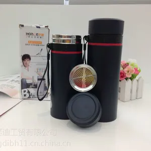 【新款批发】华象HX-670吊带保温杯 不锈钢礼品杯可定制logo