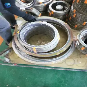 石墨加强环垫片 DN300 PN1.6碳钢加强环石墨垫片 友瑞牌石墨垫片