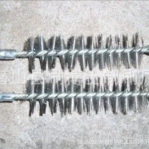 供应【厂家直销】毛刷子 扭丝轮刷 钢丝管刷 铜丝管刷