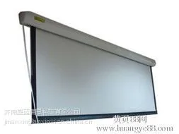 三叶100寸投影机玻珠自锁幕布批发零售