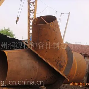 供应润源特种管件:封头;管帽;三通;异形件;法兰;弯头;冲压件;对焊管件;