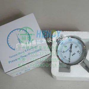 供应FKI压力表0-10kpa低压表0-1000mmH2OPRESSURE GAUGE微压表