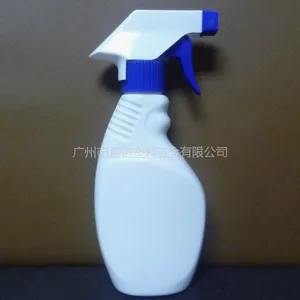 晨诺现货供应500ml喷枪瓶、喷雾瓶、喷雾扁瓶、厨房清洁剂瓶、玻璃水瓶、杀虫水瓶
