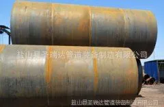 供应专业生产各种钢管 盐山县圣瑞达公司大口径厚壁钢管