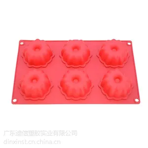 供应代加工硅胶烘焙模具 蛋糕模 花形状蛋糕模 食品级别 液态硅胶厨房制品