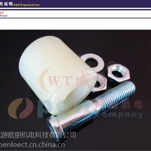 供应尼龙轮4040带轴承尼龙轮