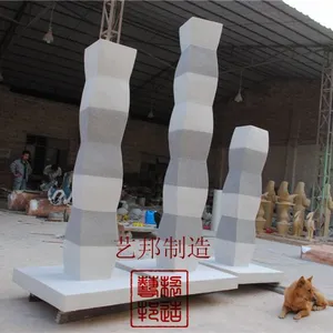 供应立柱形状景观雕塑,护栏雕塑