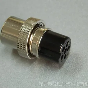 供应重强19M 2芯-15芯 反装法兰航空插座