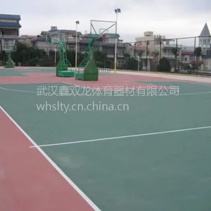 湖北篮球场施工|湖北硅pu篮球场|湖北丙烯酸篮球场围网|塑胶跑道超专业湖北