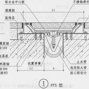 供应江苏省常熟市沙家浜镇建达变形缝装置厂