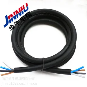 供应H07RN-F 4*1.0灯饰户外橡胶线小家电橡胶线