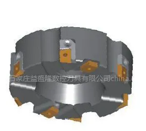 供应可转位平面粗精复合铣刀(主偏角90度)