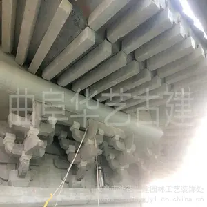 供应大量批发仿木花架|混凝土仿木廊架