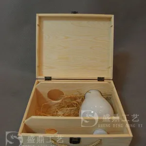 白酒包装木盒/酒坛包装/陶瓷瓶礼盒/厂家批发定做木制包装盒