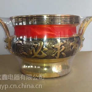 4-12英寸铝合金香炉 浙江佛具香炉