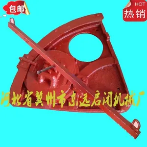 供应贵州铜仁用2013新款扇形闸门 转动闸门 DN400双向转动闸门