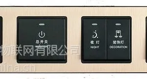 酒店客房智能控制系统 菲炫拉丝开关