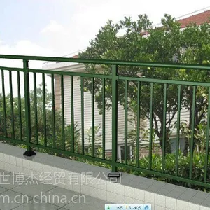 SS河南省新乡市 锌钢阳台栏杆,锌钢楼梯扶手、锌钢栅栏、锌钢围栏、锌钢护栏网、空调百叶窗Q195