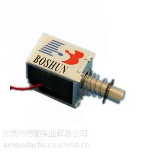 供应厂家直供收银打码机用电磁铁 框架式电磁铁 东莞博顺电磁铁厂家