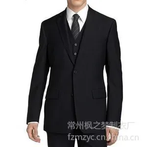 供应服装厂直供 常州无锡镇江 毛涤西服西装
