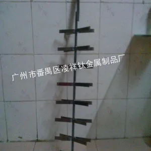 供应2019最新款的钛挂具厂家 耐叁酸钛针碟定制 钛盘管耐腐蚀加工