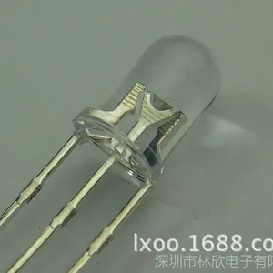led����5mm ��-����˫ɫled���� ����͸�� LEDֱ�������