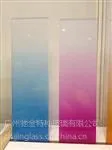 彩色蒙砂渐变玻璃推荐驰金13392483338