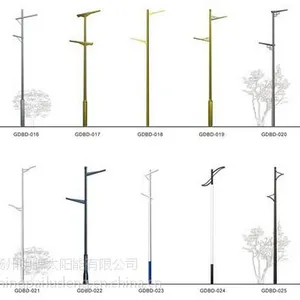 灯杆生产厂家 路灯灯杆价格 路灯杆件生产厂家 明牌太阳能