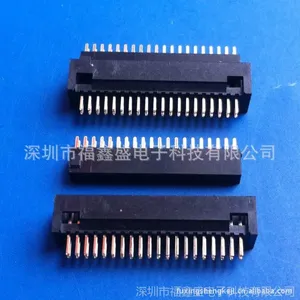 供应简牛排母公母排插座带凸点/带定位柱/防呆直插针/弯插针/SMD