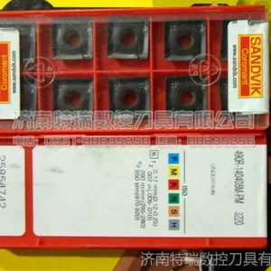 供应山特维克铣刀片 490R铣刀片大量批发 490R-140408M-PM 1030