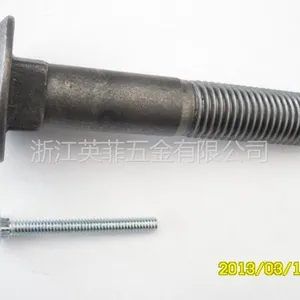 大规格红打高强度马车螺丝 非标螺丝 M5-M24镀锌 热镀锌 发黑