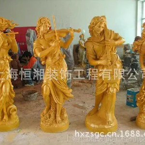 供应玻璃钢人像 石膏人像 树脂制品 定制加工