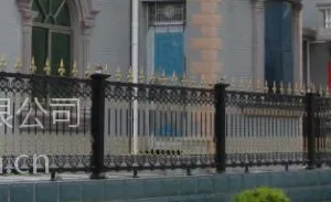 杭州铁艺围栏图片大全-杭州学校铁艺围栏