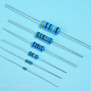 供应专业生产金属膜电阻MF(RJ)1W,1/2W,0.5W,2W,3W