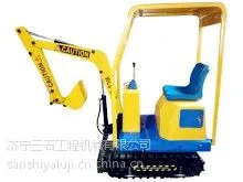 2015新款三石小型投币型游乐挖掘机