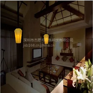 中式酒店餐厅吊灯简约创意新东南亚客厅卧室吊灯工程会所茶楼灯具
