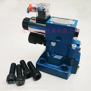 正品力士乐型华德液压先导式电磁溢流阀DBW20B-1-50底板安装