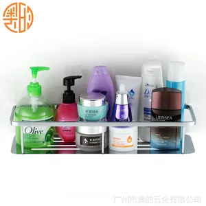 诚招代理***厂家生产供应实心不锈钢浴室挂墙式置物架AD412-40