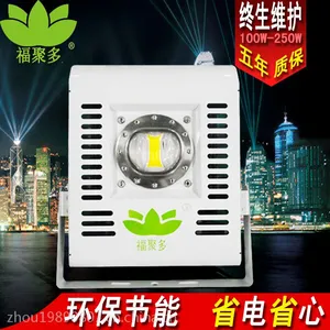 CE/ROHS认证 100-250W 大功率集成 LED鳍片散热投光灯 LED高杆灯