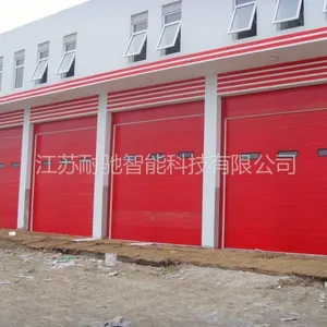 供应芜湖超大型工业滑升门（红色）、