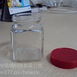 厂家供应195ml--500ml玻璃酱菜瓶 虾酱玻璃瓶 豆瓣酱玻璃瓶