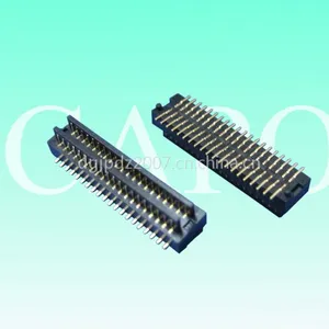 0.8mmBTB 双槽 板对板 公座 连接器