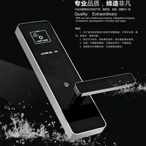 供应安诺克不锈酒店智能门锁0808款