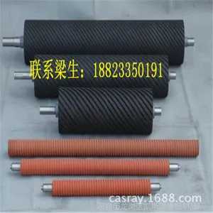 耐磨橡胶辊包铁 硅胶包胶辊 机械胶辊 耐油 耐磨 批发