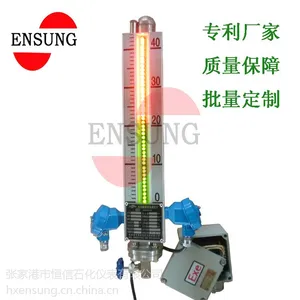 供应磁敏电子双色液位计UHM-F2 带LED灯恒信仪表ENSUNG 视频监控专用